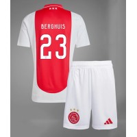 Ajax Steven Berghuis #23 Replica Home Minikit 2024-25 Short Sleeve (+ pants)